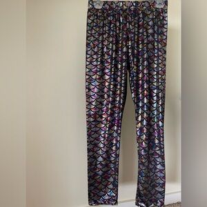Shimmering Mermaid Scale Leggings